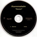 US promotional CD