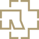 2001 The most known logo. In use since the release of the single Sonne. The logo was designed by Dirk Rudolph.