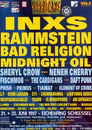 21.06.1997 Poster Hurricane Festival, Scheeßel, Germany