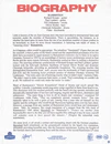Slash Records promo sheet #1