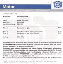 Motor promo sheet